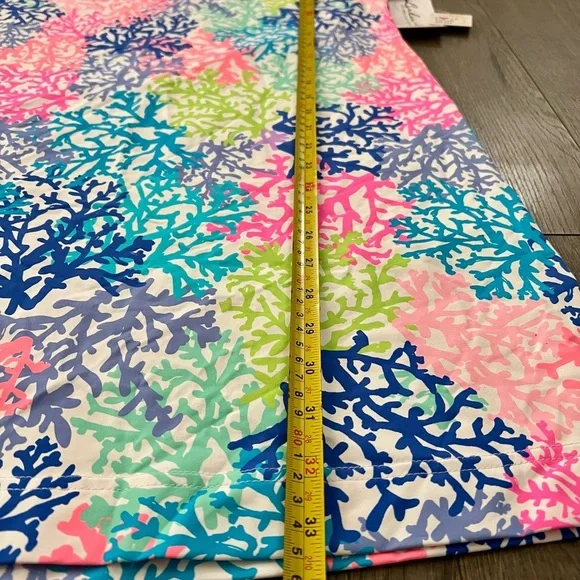 Lulu B Coral Reef Print UPF 50+ Cooling Shift Dress NWT M New With Tags medium​ - Picture 5 of 10